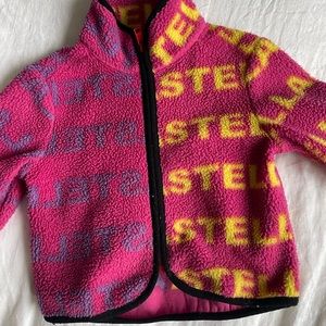 Girls Stella McCartney kids pink fleece size 2 years